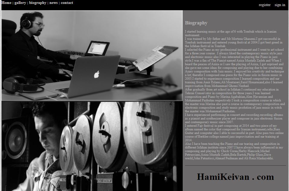 حامی کیوان - موزیسین